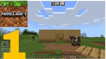 Minecraft: Pocket Edition - Gameplay walkthrough survival Part 1 (iOS, Android Rohit s gaming