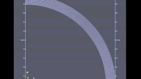 Compression of Spherical Shell with Contact Elements in Oomph-Lib