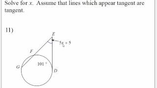 leonzo angles on, in, and outside the circle