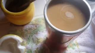 How to stir in coffee creamer  - 20151022