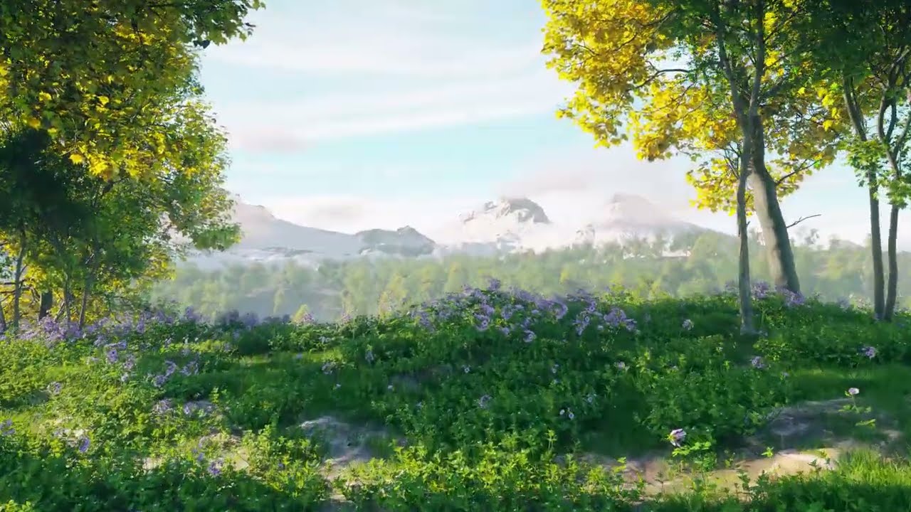 Dreamy Landscape in Blender