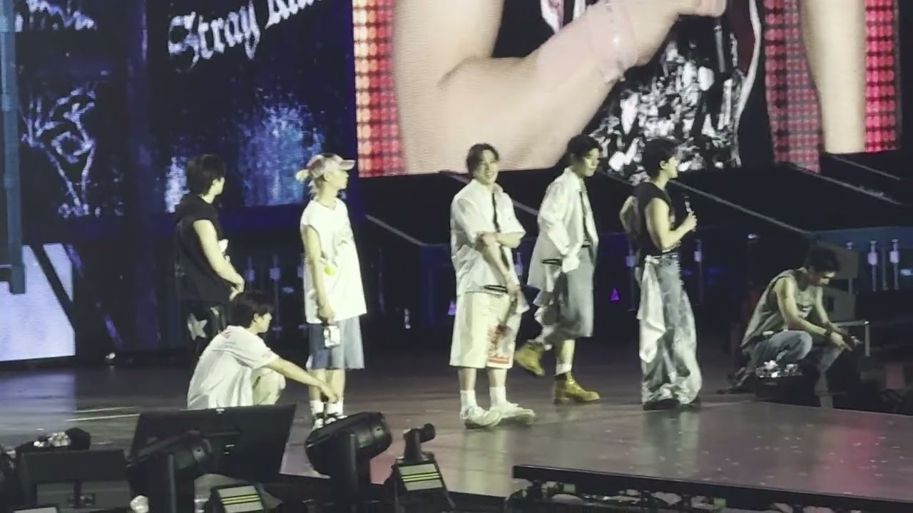Stray Kids OT8 Ending Ment #DominATE_Orlando 061425