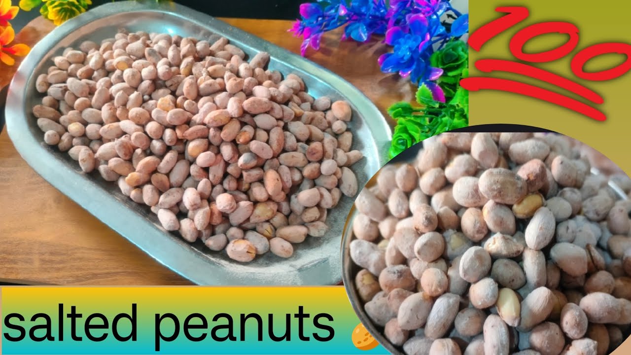 😋नमकीन मुंगफली रेसिपी। Salted Peanuts Recipe 