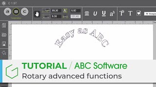 How to use advanced functions on ABC software for mechanical machines screenshot 2