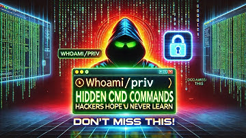 Hidden cmd commands HACKERS HOPE YOU NEVER LEARN: Who-Am-I