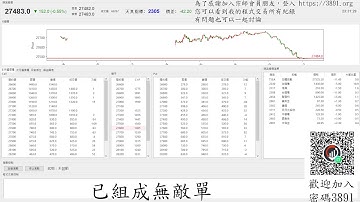 【天真選擇權】 2025-1217-程式交易-python-api-盤中實況-