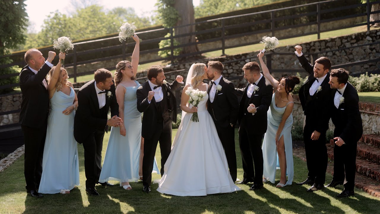 Summer Wedding at Port Lympne Hotel & Reserve | Rosie & Matthew | Kent