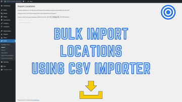 Bulk Import Locations Using CSV - Local SEO For Divi & WordPress