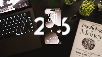 my productive iOS 26 minimalist setup | what