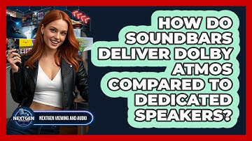 How Do Soundbars Deliver Dolby Atmos Compared To Dedicated Speakers? - NextGen Viewing and Audio