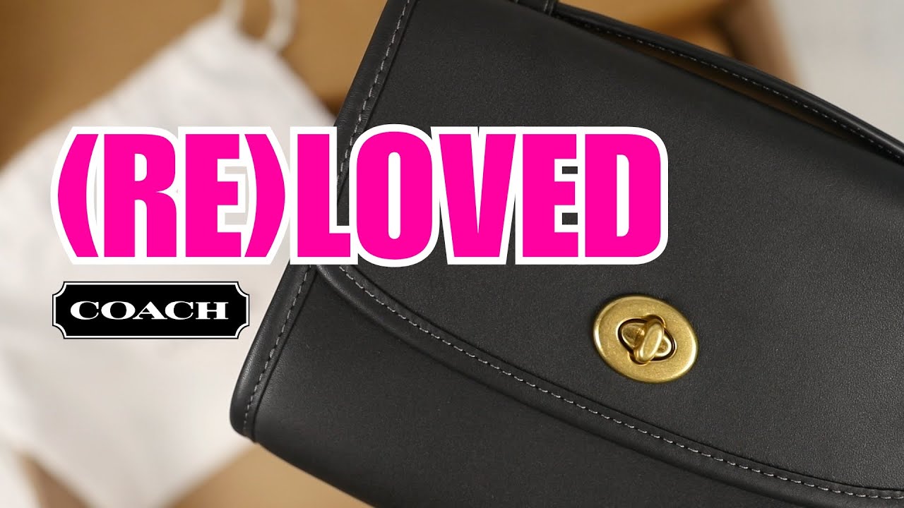 Coach (Re)Loved Experience | Kip Turnlock Crossbody Unboxing - YouTube