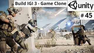 Flash Drone Enemy POV Point of View - Flame Effect | Machine Gun Effect to Drone - Unity Game Engine