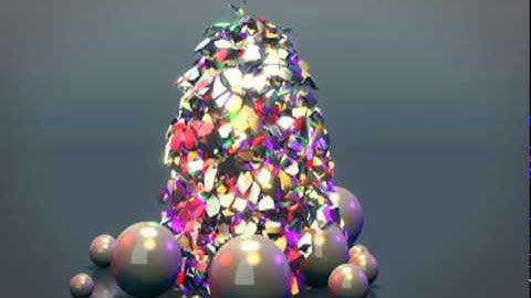 Thinking Particles + 3Ds MAX - Teste 01