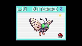 Shiny Butterfree | Pokemon Fire Red and Leaf Green Shiny Professor Oak Challenge