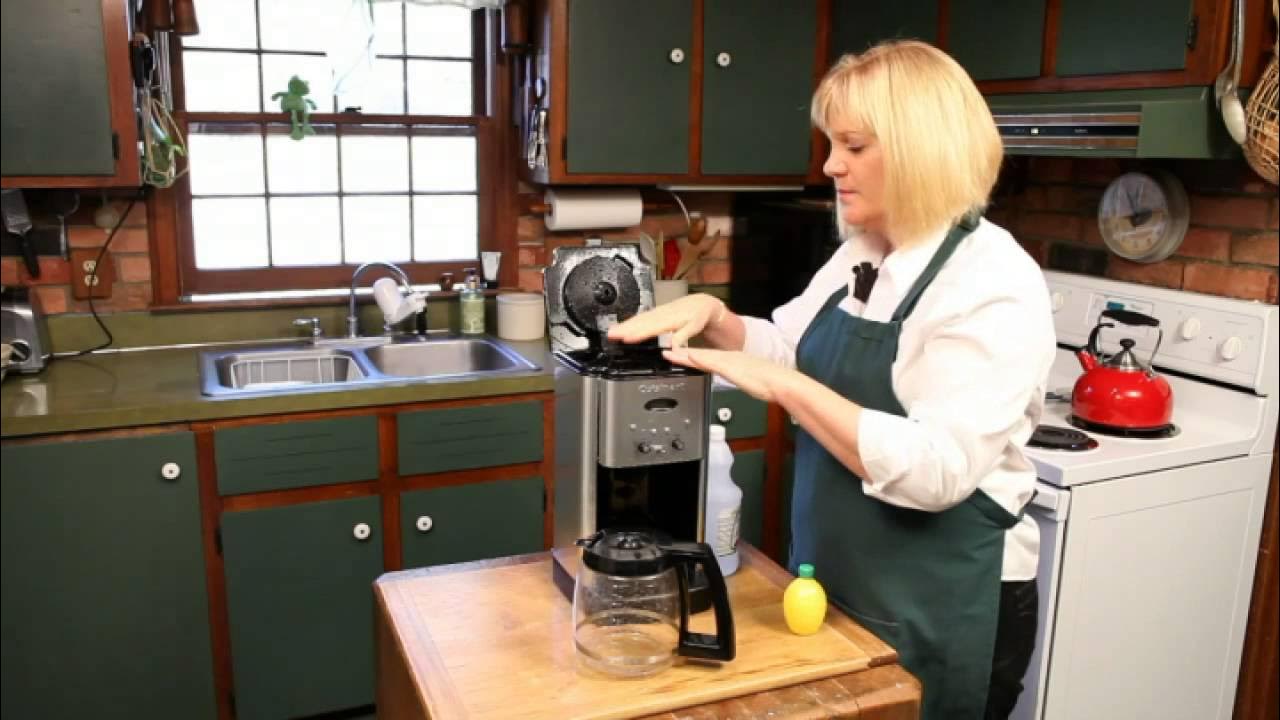 How to Clean a Coffee Maker Reservoir YouTube