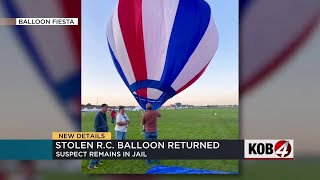 Download Lagu Gestolen RC-ballon teruggebracht naar Balloon Fiesta MP3