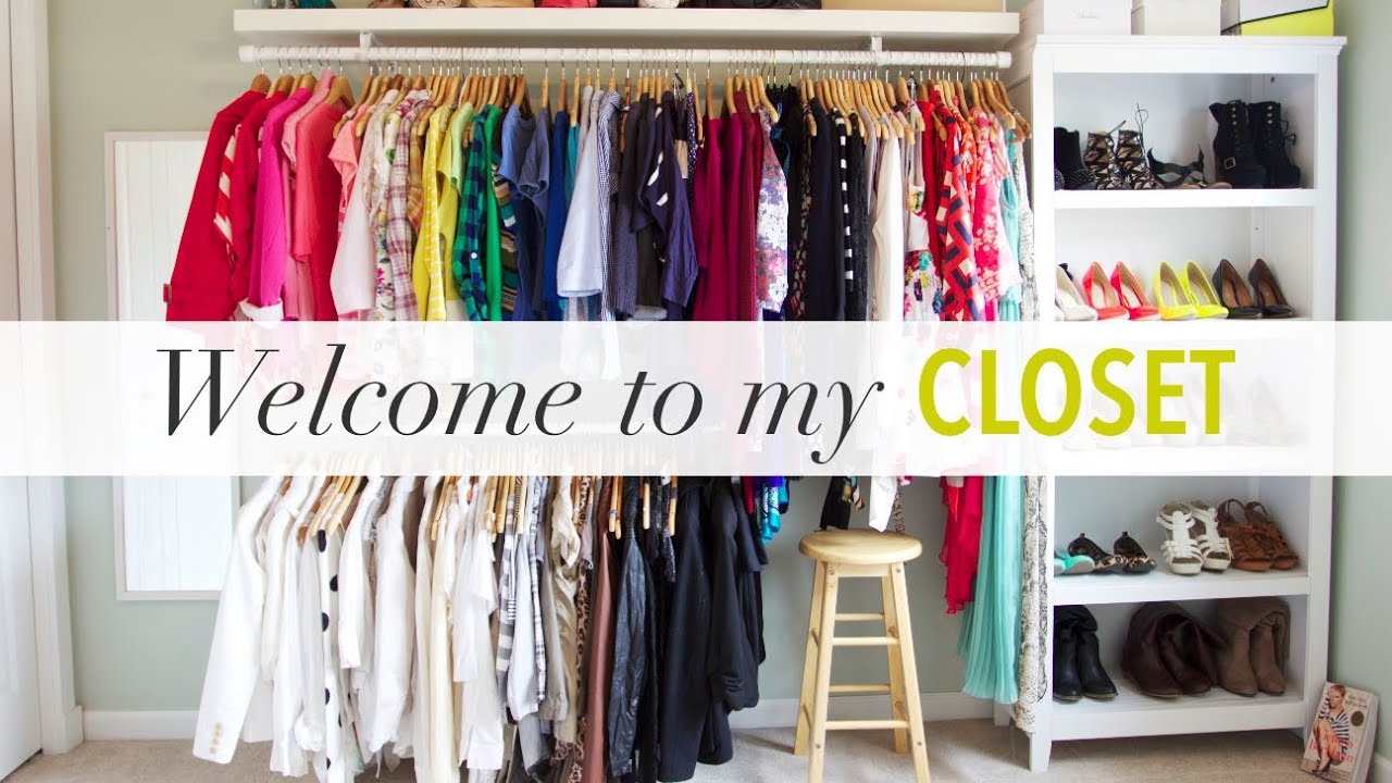 CLOSET TOUR! My DIY Closet YouTube