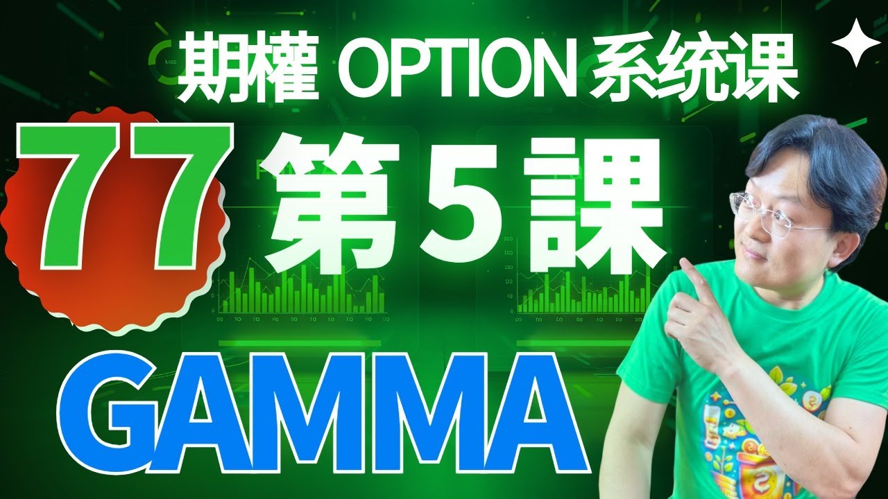 期權入門教學：什麼是Gamma？從零開始看懂期權希臘字母，提升交易勝率｜期權系列課第五課｜财富种植园