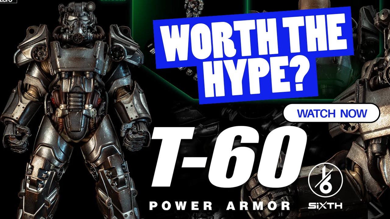THREEZERO Fallout T60 Power Armor REISSUE 1/6 SCALE FIGURE