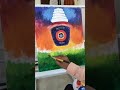 Dedicate to all Doctors and Police । Acrylic Color । Vijay Gavli #elimentary #intermediate #art