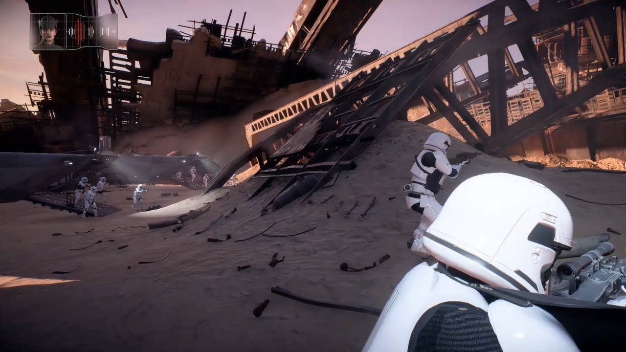 Star Wars Battlefront 2 (2017): First Order Specialist's at Jakku