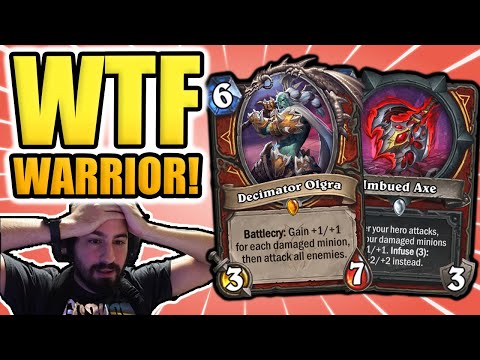 NEW ENRAGE WARRIOR FEELING INCREDIBLY POWERFUL! | Hearthstone