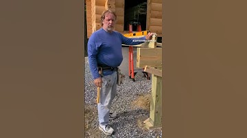 Epic Tiny Log Home Deck Build:  Verifying Framing Dimensions and Geometry