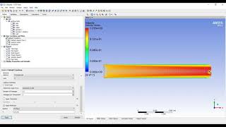 2D Turbulent Flow in a Pipe - Part 4 (Post Processing)
