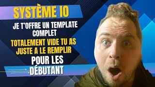 Systeme.io : Téléchargez mon template minimaliste et remplissez-le facilement pour débutants 2025