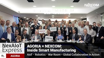 AGORIA x NEXCOM: 62 Belgian CEOs Explore Smart Manufacturing & AIoT ｜【NexAIoT Express】ft. AGORIA