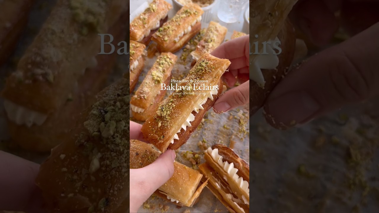 Pistachio Lassi with Lemon & Cinnamon (Baklava Lassi)