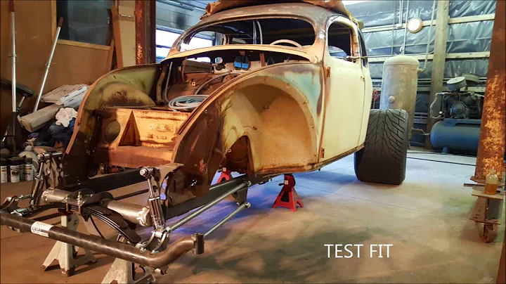 1956 VW Bug Chopped and Blown V8 Build Project Part 4