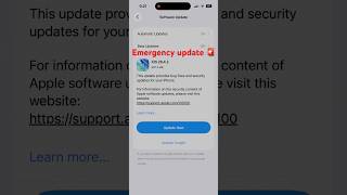 iOS 26.4.2 Released! 🚨 Fauran Update Karein? (Important Bug Fix) #ios264 #apple #shorts