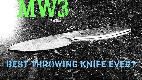 MW3 - Best Throwing Knife Ever? - C4 BankShot