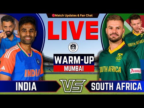 🔴INDIA vs South Africa, Warm-up Match | T20 WC 2026 | IND vs SA Live Score &amp; Update | By Shahid