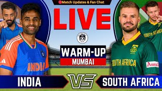 🔴INDIA vs South Africa, Warm-up Match | T20 WC 2026 | IND vs SA Live Score & Update | By Shahid screenshot 1