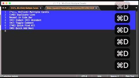 Sublime Text - Copy and Paste multiple lines (extra)