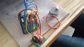 STEPPER MOTOR 360 DEGREE REVOLUTION CLOCKWISE AND ANTICLOCKWISE BY THE USE OF ARDUINO BOARD