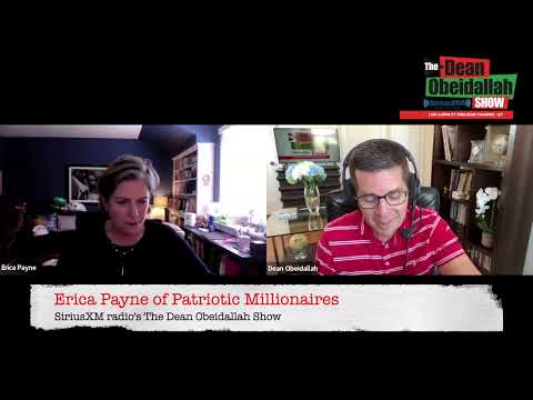 Erica Payne founder of Patriotic Millionaires on need to tax the rich and bar big $ from politics