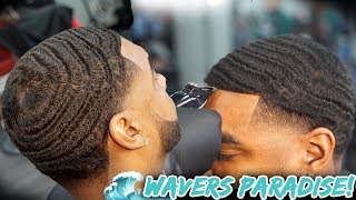 360 WAVES: BEST 540 WAVES DROP FADE HAIRCUT + 10K GIVEAWAY WINNERS