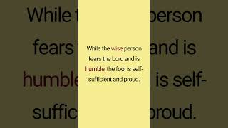 Proud and Self-Confident (Lacks Humility)