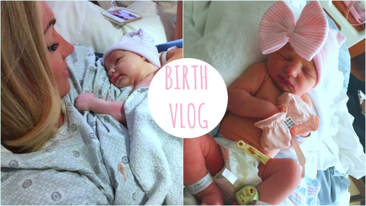 BIRTH VLOG & NAME REVEAL | Failed Epidural Hospital Birth | Tara Henderson