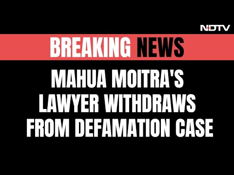 Mahua Moitra's Lawyer Withdraws From Defamation Case In 'Cash-For-Query' Row
