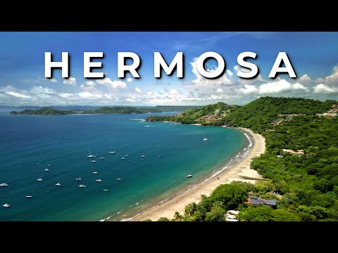 [4K] [60fps] PLAYA HERMOSA // Incredible Beach In Guanacaste, Costa Rica [2023] #tourism