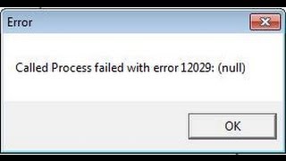 Corrigindo o erro Point Blank Erro Called Process failed with error 12029:(null)