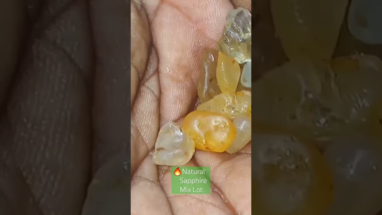 Natural Unheated Sapphire Mix Lot | 