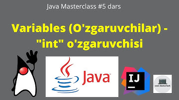 Java dasturlash tili | #5 dars Variables (O