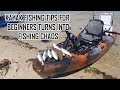 Kayak fishing tips for beginners turns into Salmon Chaos | kayak fishing australia