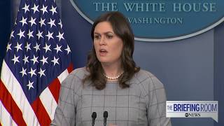 White House press briefing on Trump's North Korea 