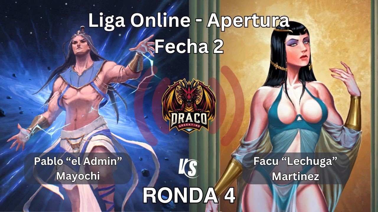 Liga Online - Apertura - Fecha 2 - PBX Rac Ed - Ronda 4: El Admin vs Facu Lechuga
